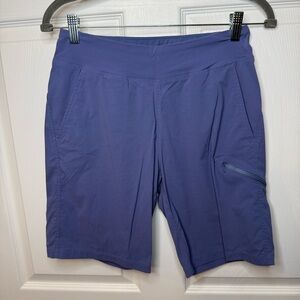 Mountain Hardwear Women’s Periwinkle Blue Athletic Hiking Shorts Size Small GUC
